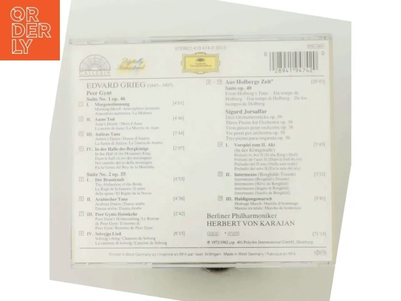 Billede 3 - Grieg: Peer Gynt - Orchestral (DVD)