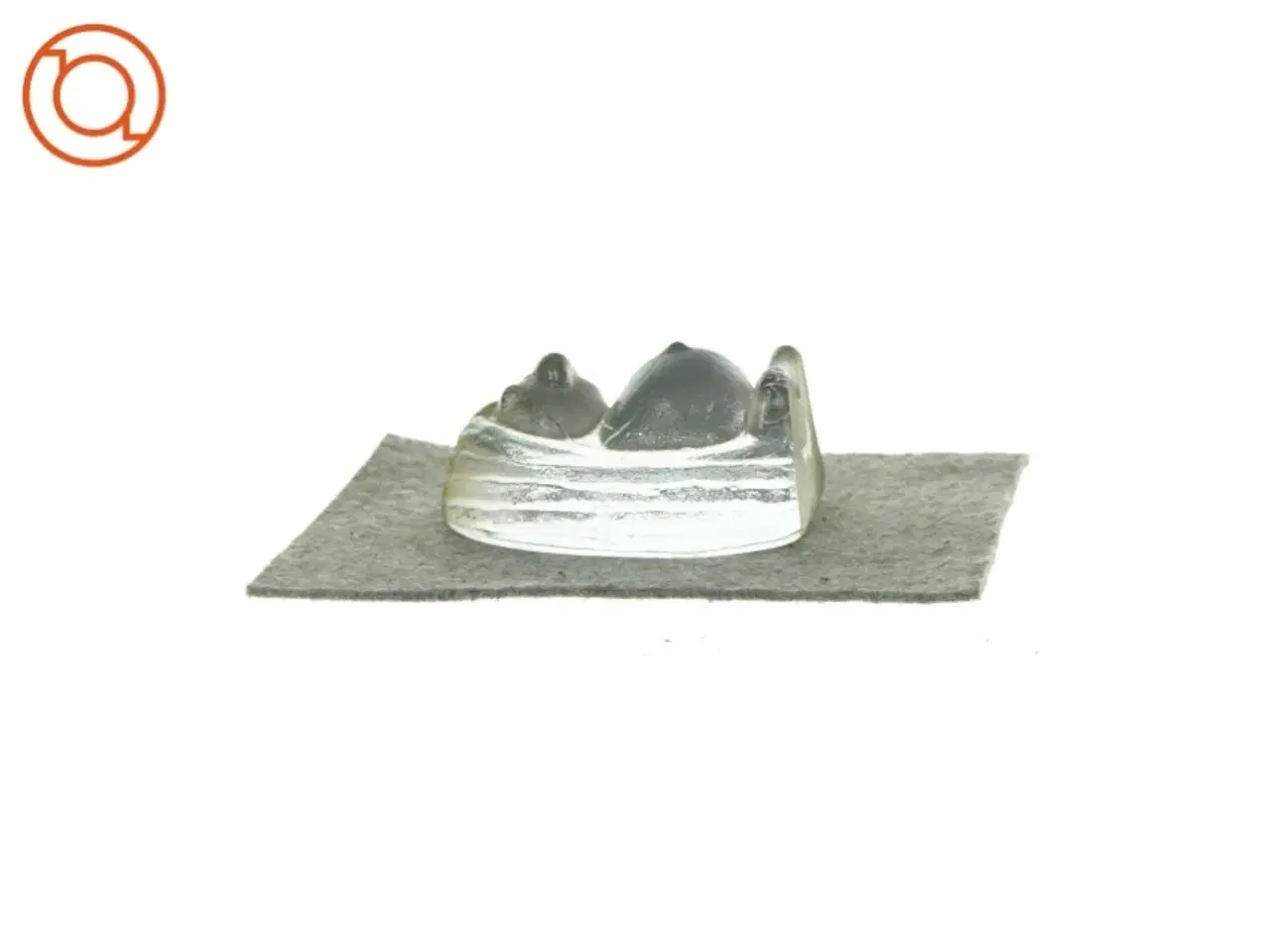 Billede 3 - Pingvin glas figur (str. LBH: 9x6x13 cm)