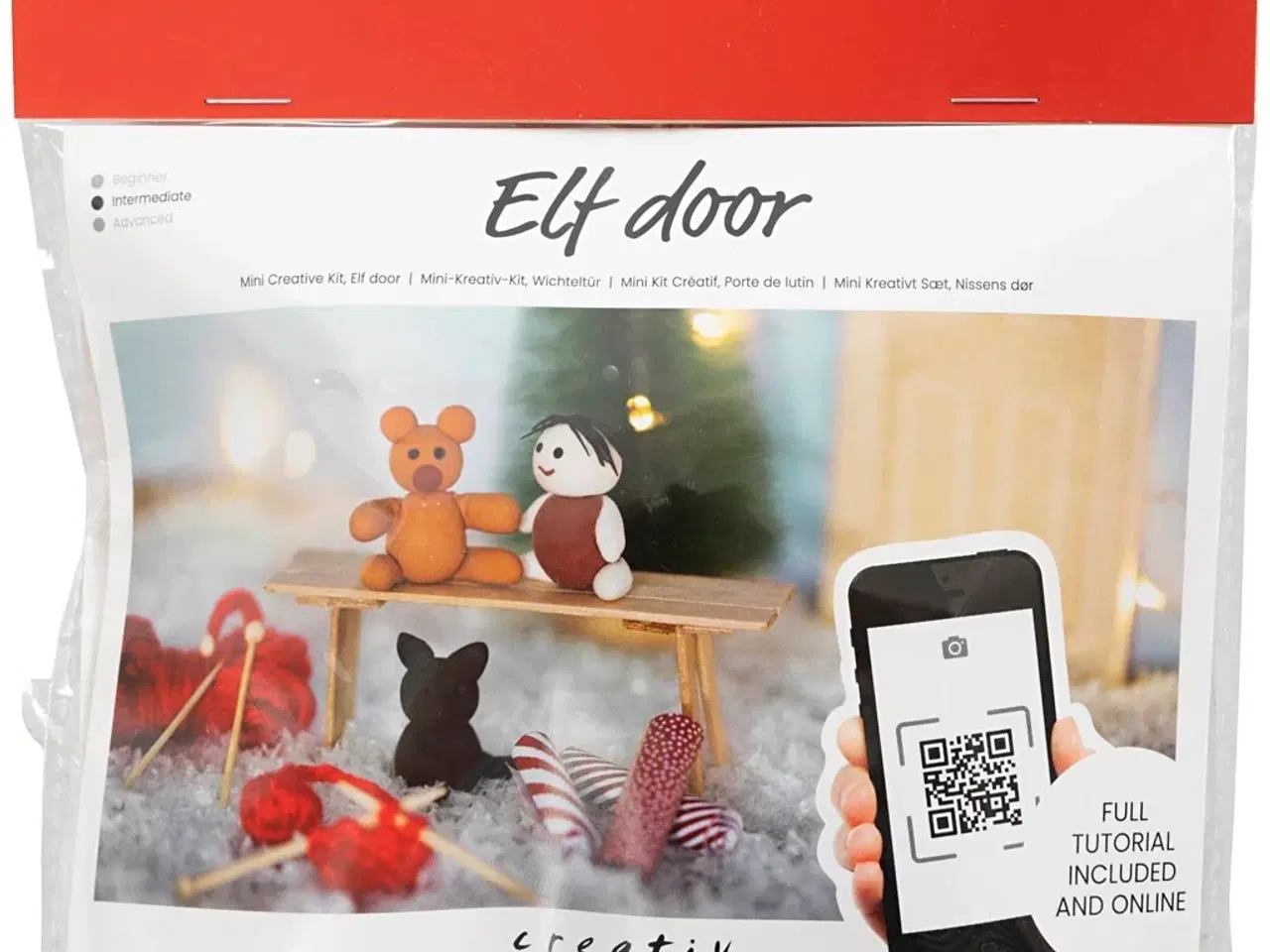 Billede 1 - Mini DIY Kit Nissens Dør, Julegaver, 1 pk.