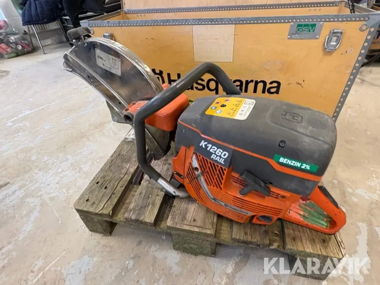 Billede 2 - Kapsav Husqvarna K1260 rail