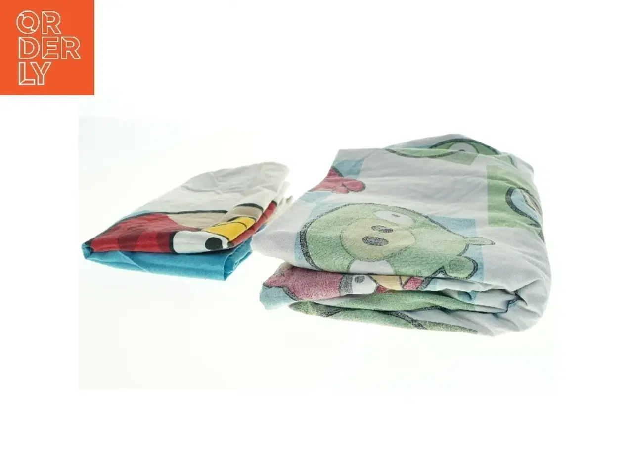 Billede 1 - Angry Birds Sengetøj fra Angry Bird (str. 200 x 130 cm og 55 x 65 cm)