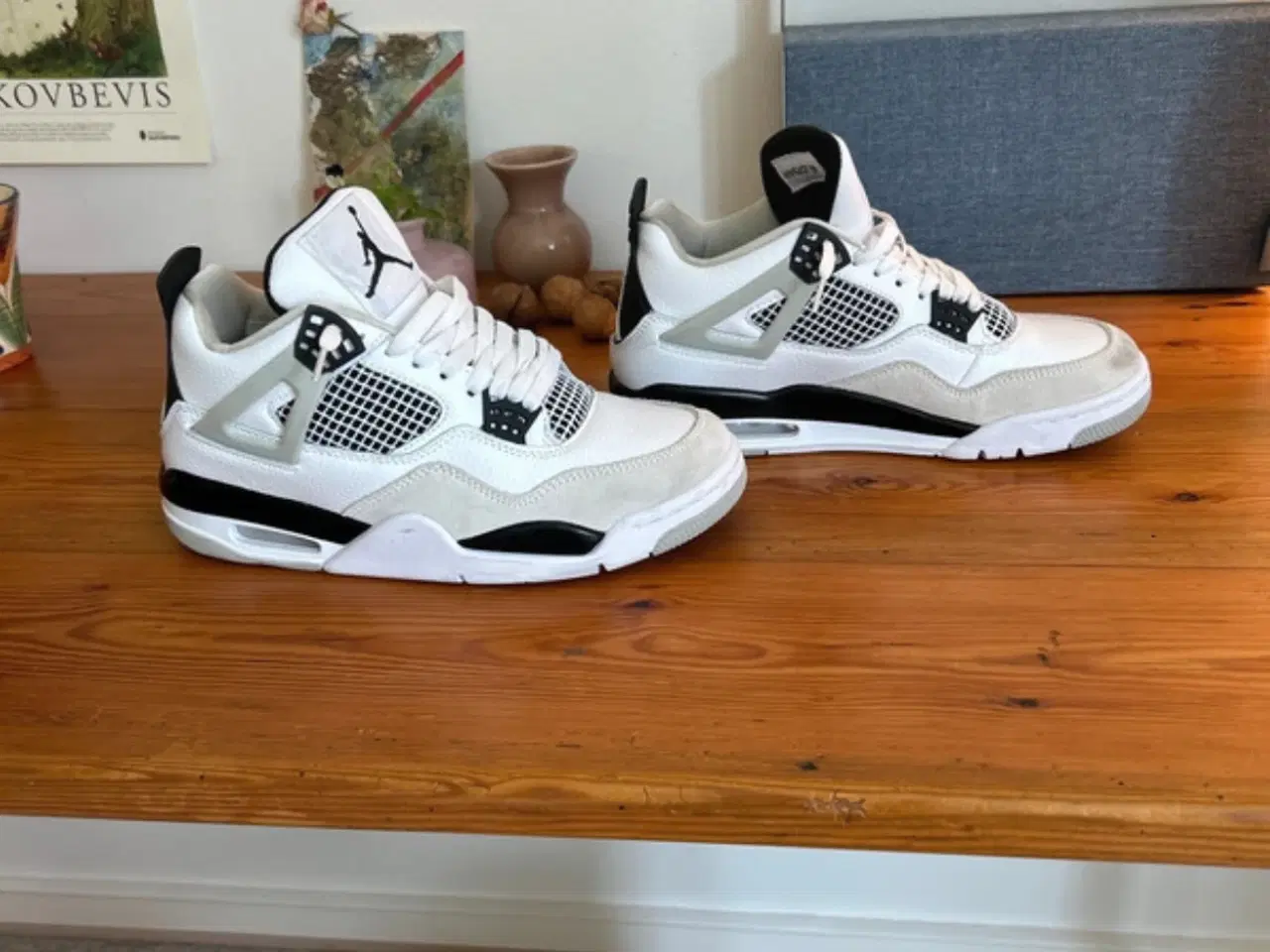 Billede 10 - Jordan 4 sko military black