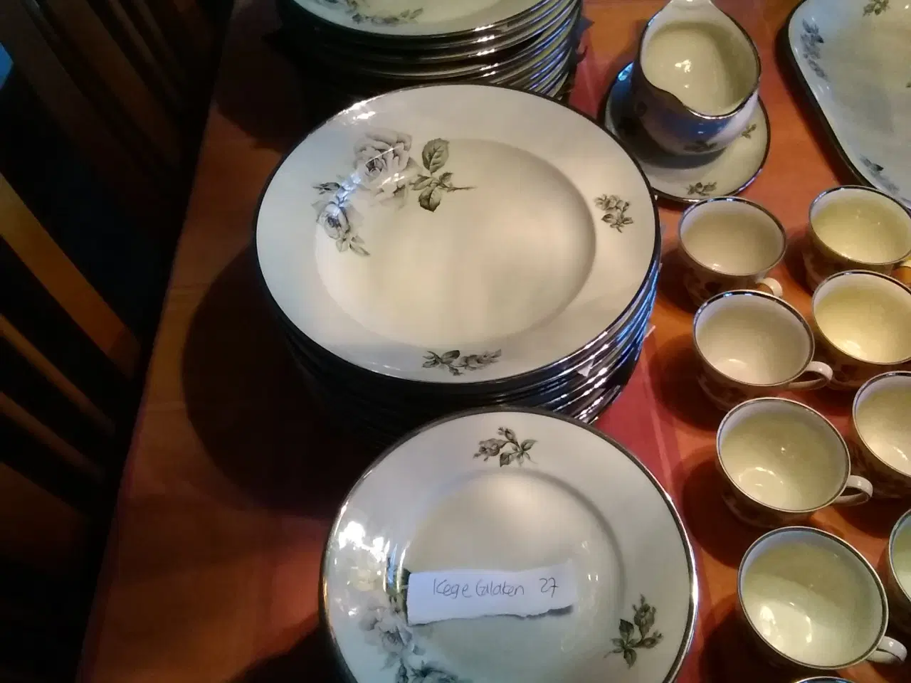 Billede 3 - Kaffe stel plus middags tellerker