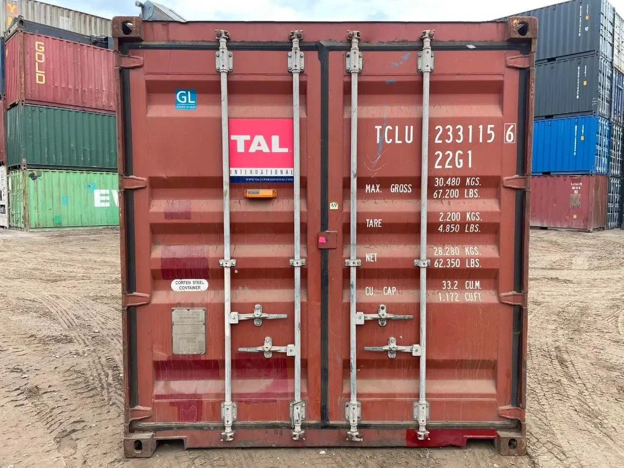 Billede 1 - 20 fods Container- Står i Hvidovre