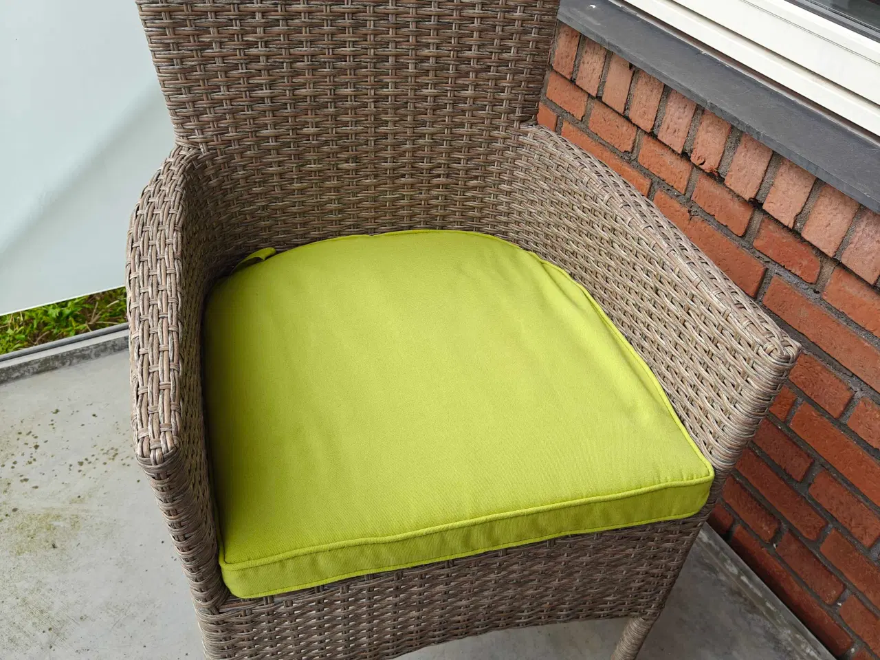 Billede 1 - Havestol med hynde 