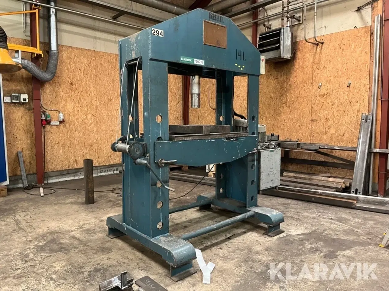 Billede 1 - Presse Tresu.LT. 100 ton