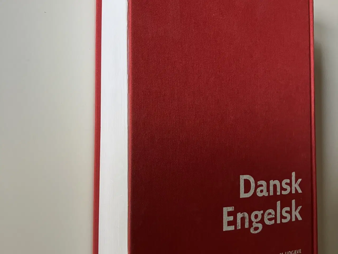 Billede 3 - Dansk engelsk ordbog (Gyldendals røde ordbøger)