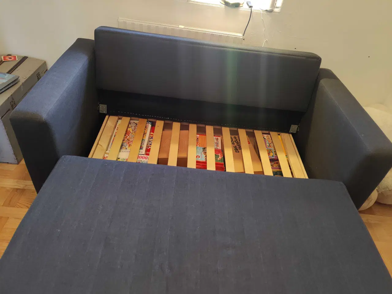 Billede 4 - Pæn sovesofa med god opbevaringsplads 