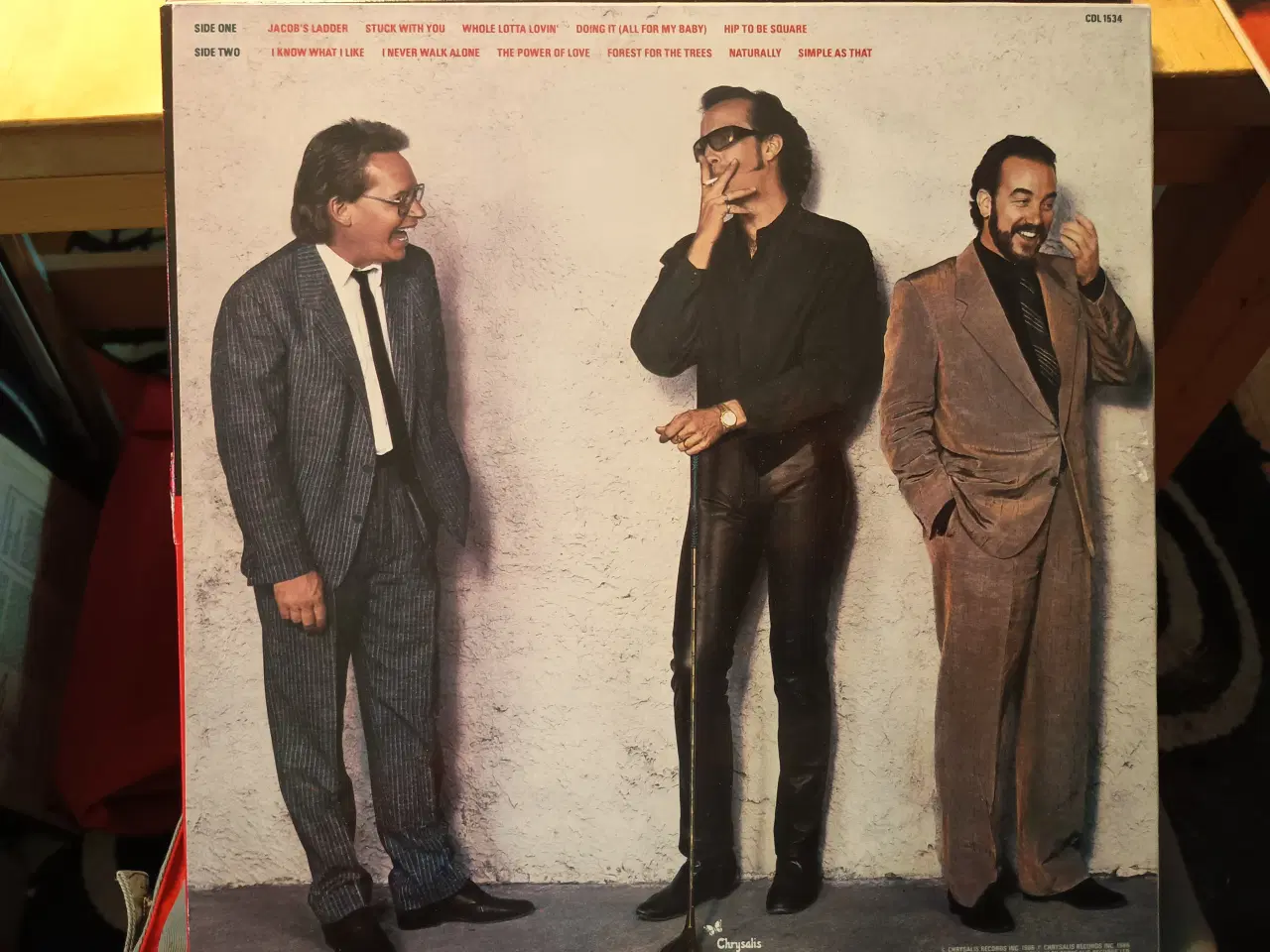 Billede 2 - Huey Lewis And The News,  Fore på LP.