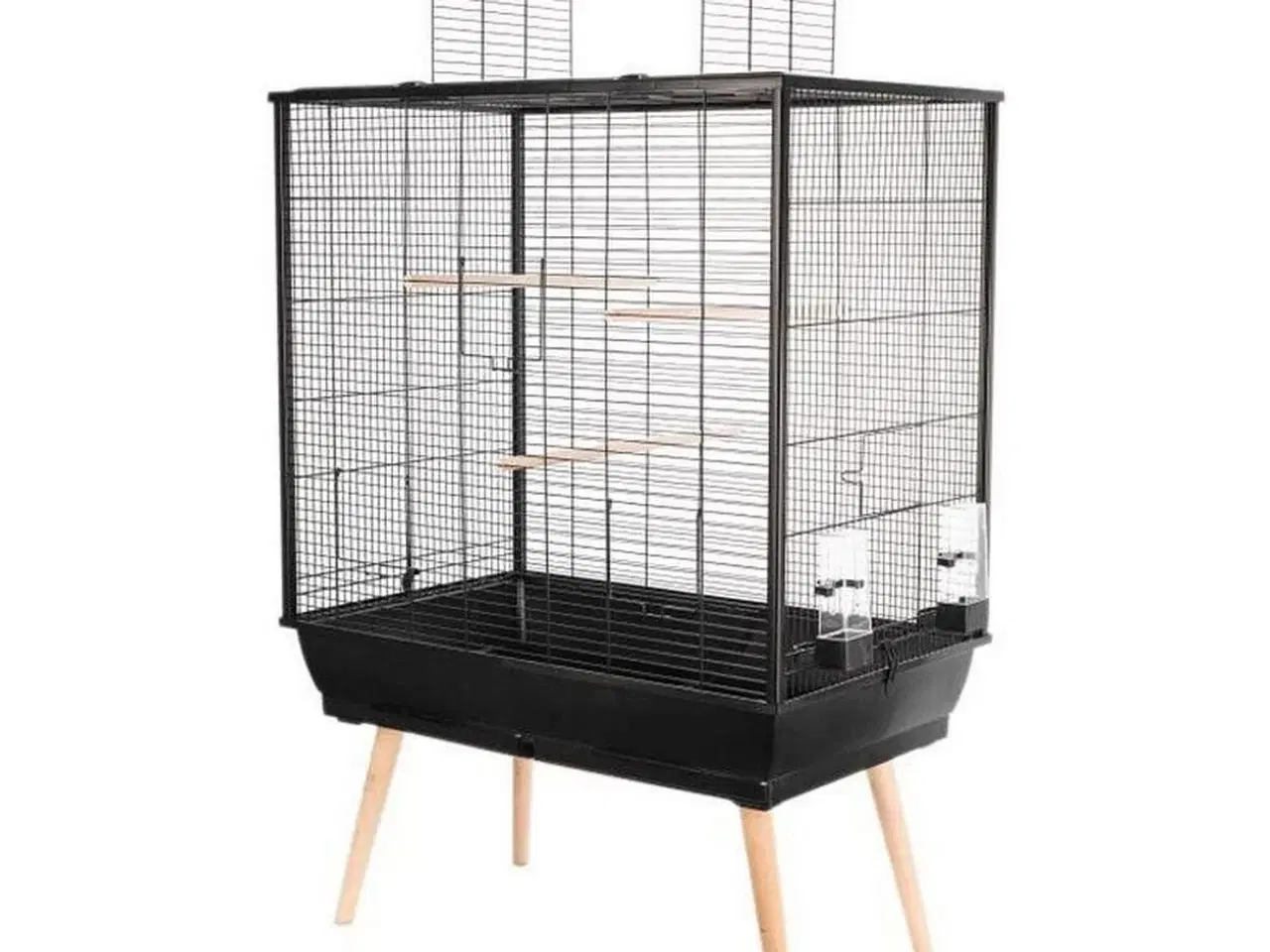 Billede 1 - Fuglebur Zolux Neo Jili H80 Sort 78 x 81 x 48 cm