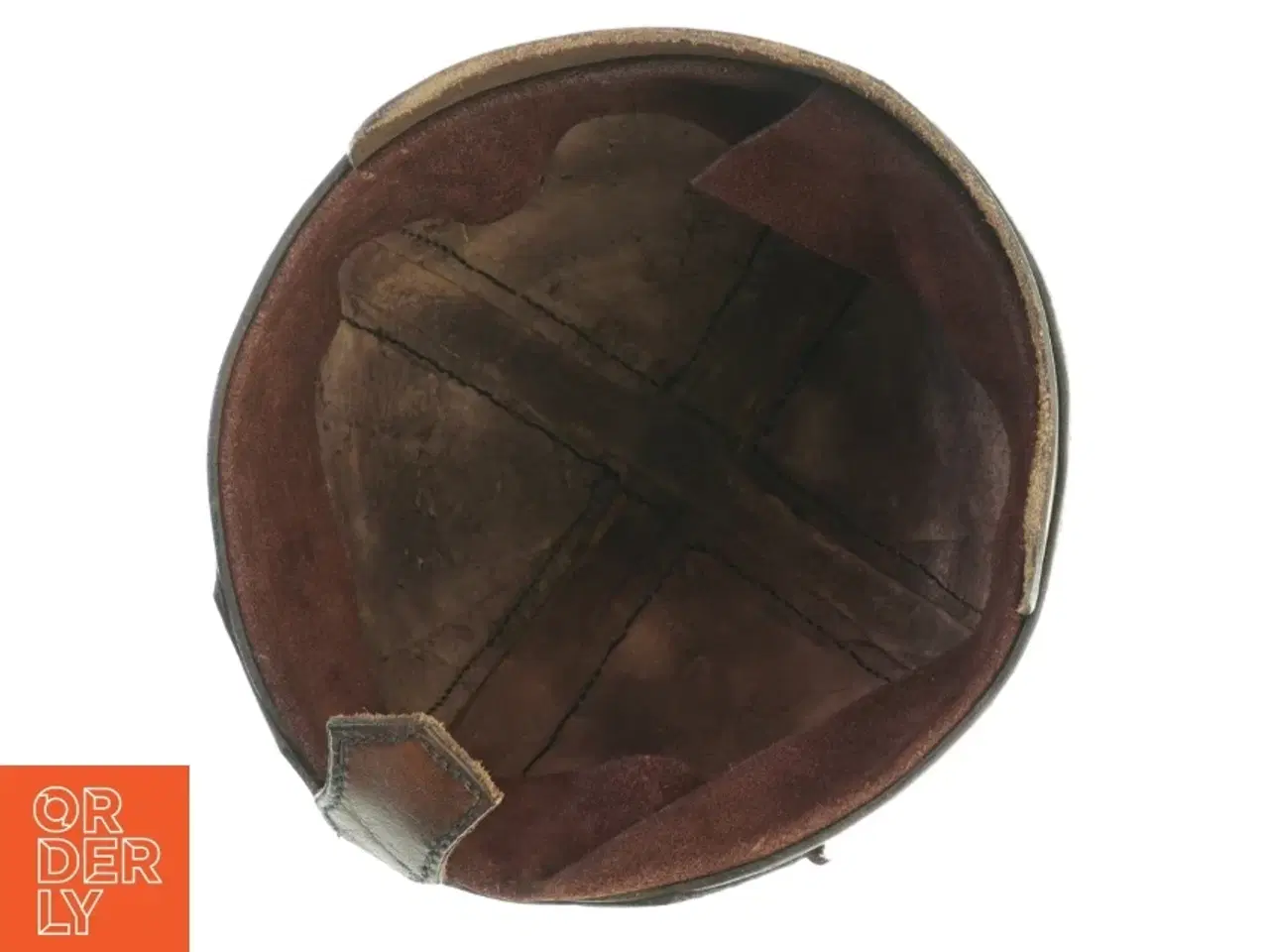 Billede 4 - Læder warrior helmet (str. Ø. 21 cm)