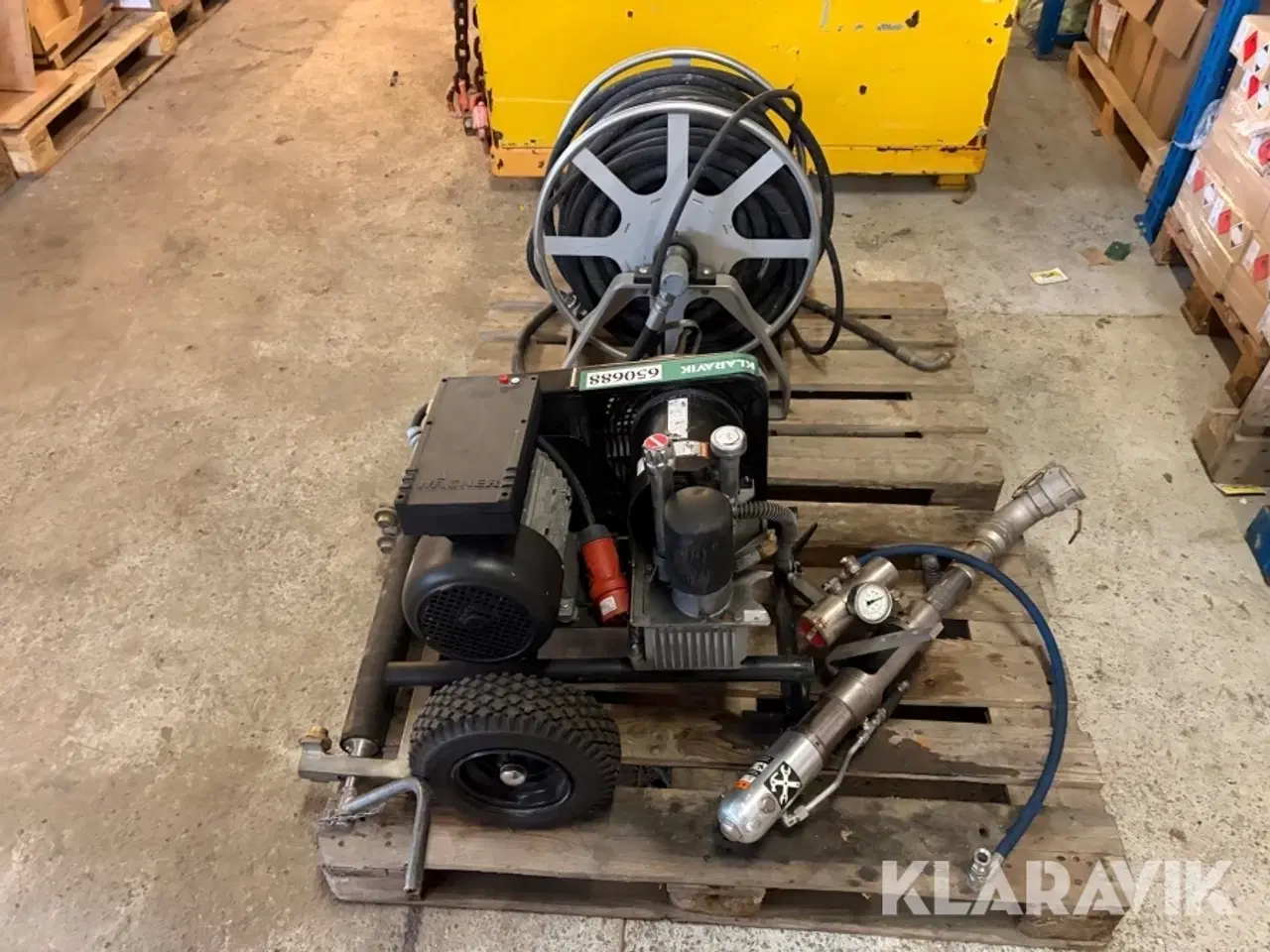 Billede 2 - Maler/spartelsprøjte Wagner HC970 med slangerulle