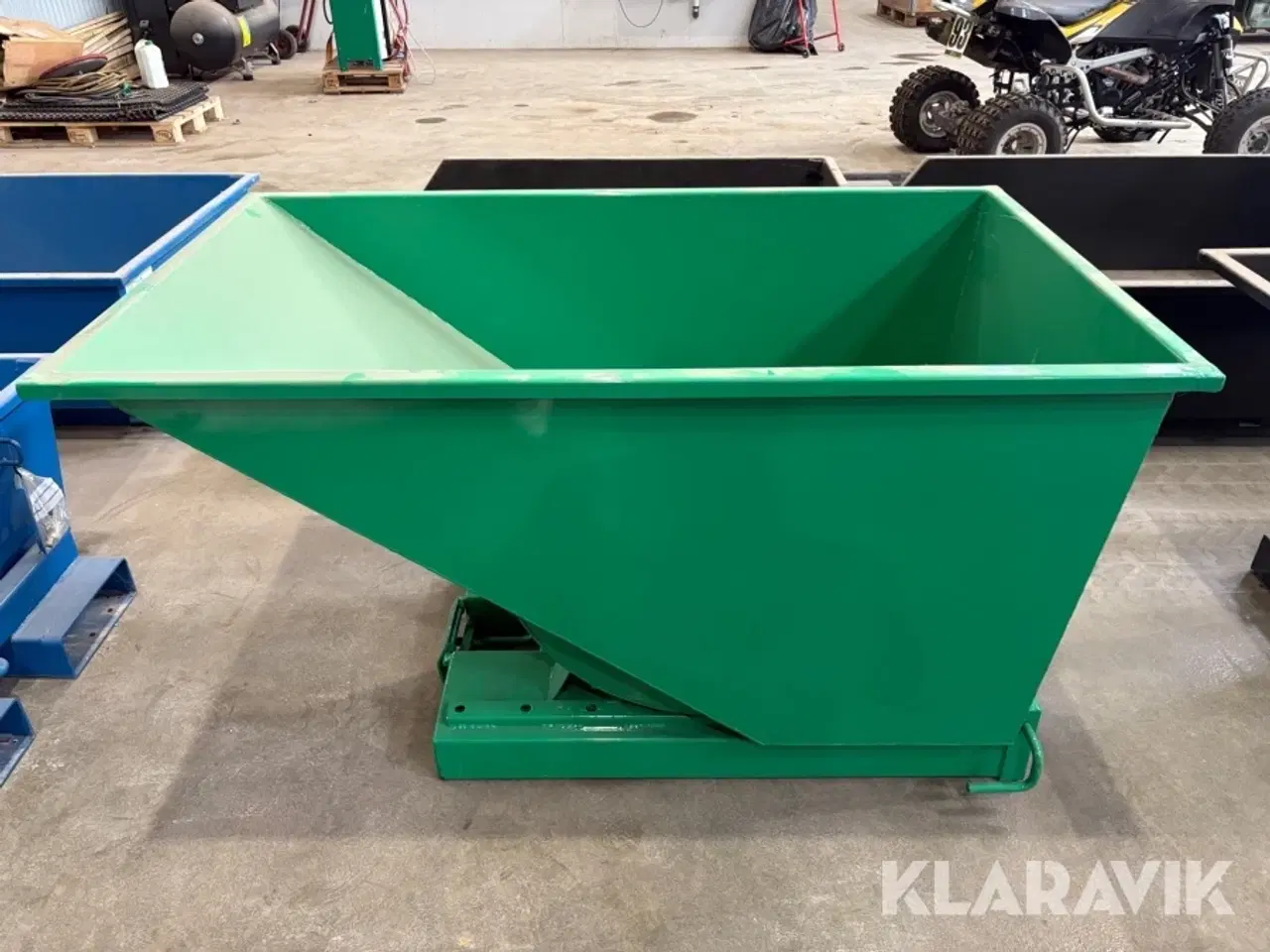 Billede 2 - Tipcontainer Intra Materialhantering Tippo 600 Green 1 styk