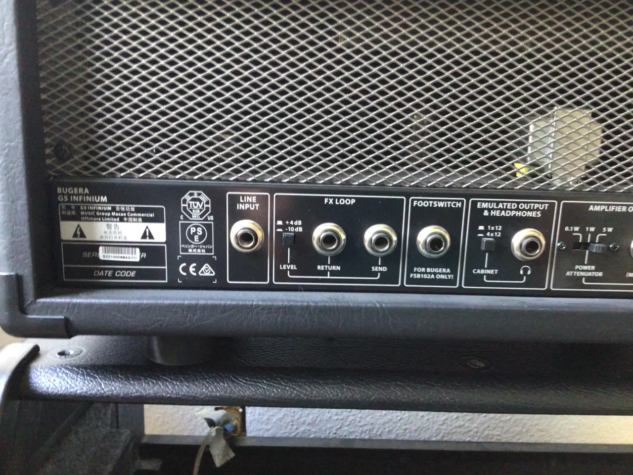 Billede 3 - Bugera G5 Infinium 5W Class-A Rør Forstærkerhoved 