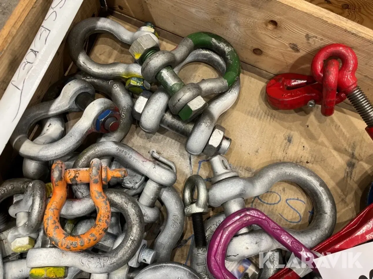 Billede 7 - Kasteblokke og svirveløjebolte 4 paller