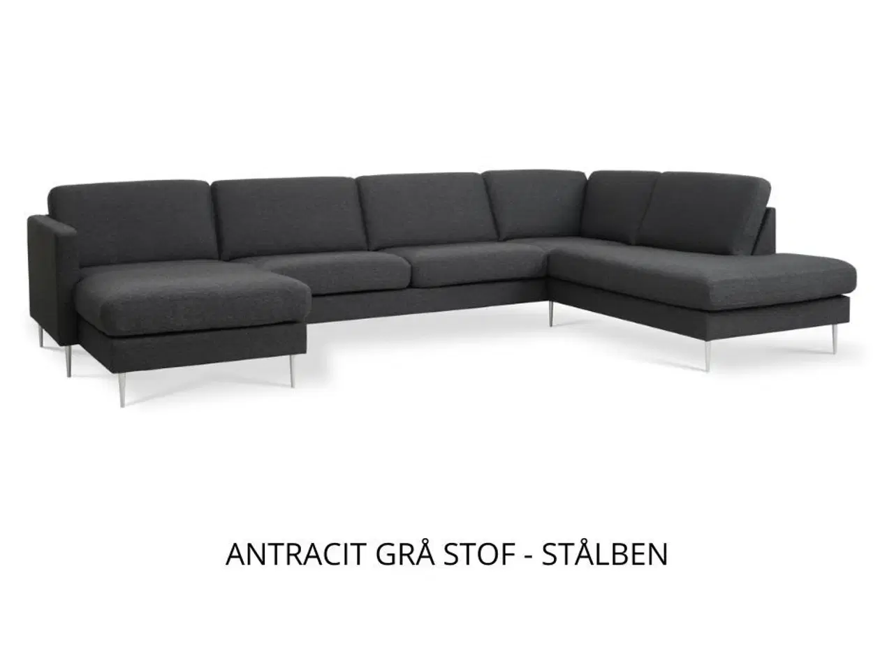 Billede 11 - Ny u-sofa stof eller læder. 