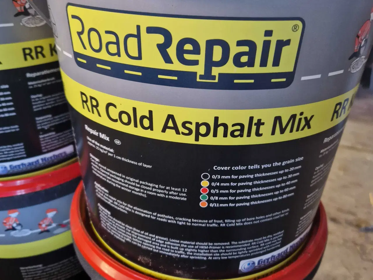 Billede 2 - Kold asfalt