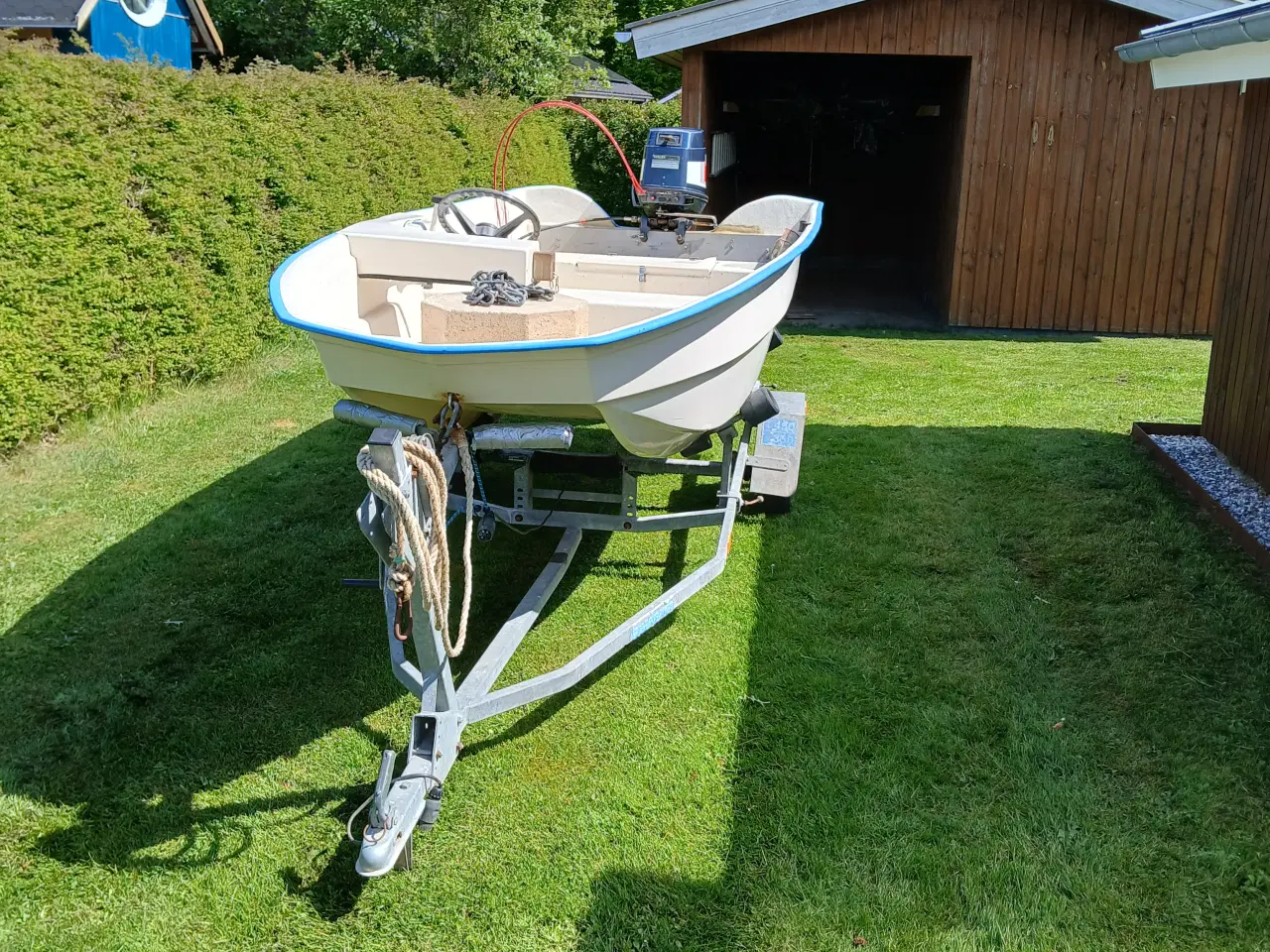 Billede 5 - Speedbåd , 13 fod Limbo med 40 hk Yamaha motor 