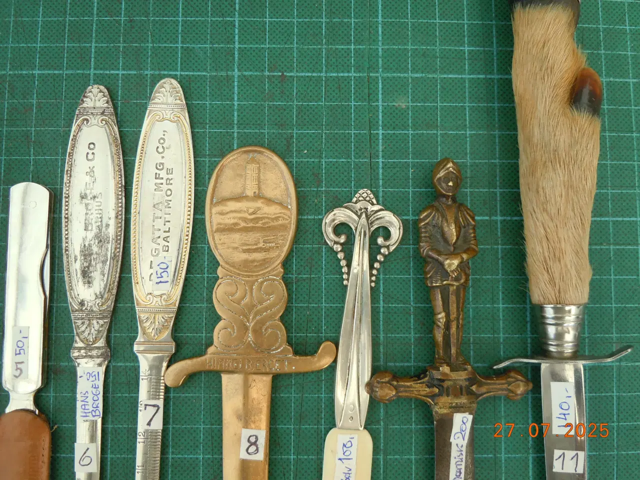 Billede 4 - Papirknive, Brevåbnere Vintage og antikke.