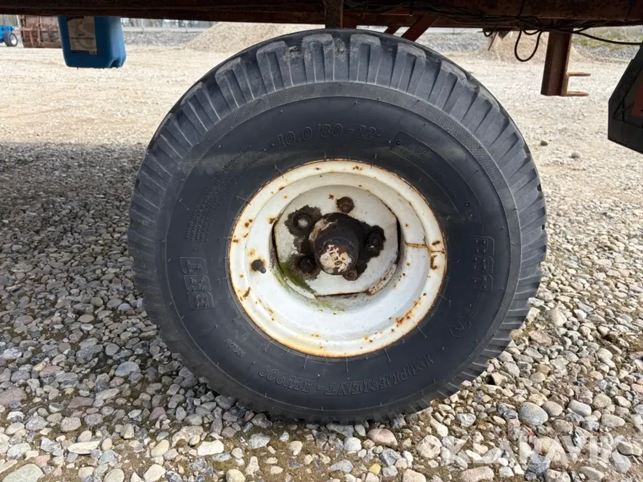 Billede 9 - Halmvogn med bremser