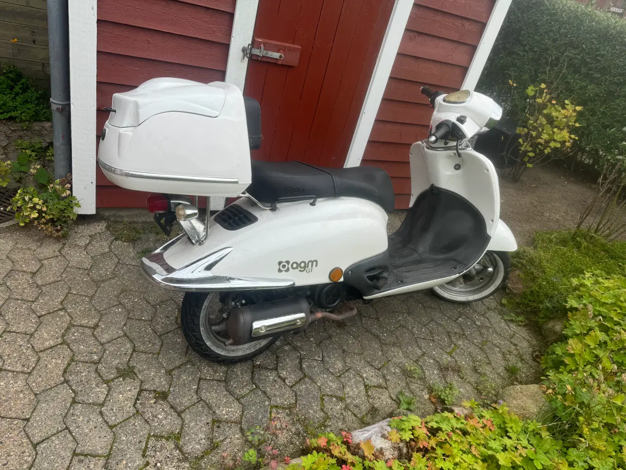 Billede 1 - Fin vha 45 scooter næsten som ny 