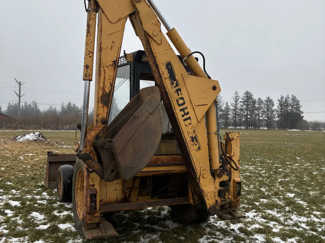 Billede 5 - Ford 655 Rendegraver