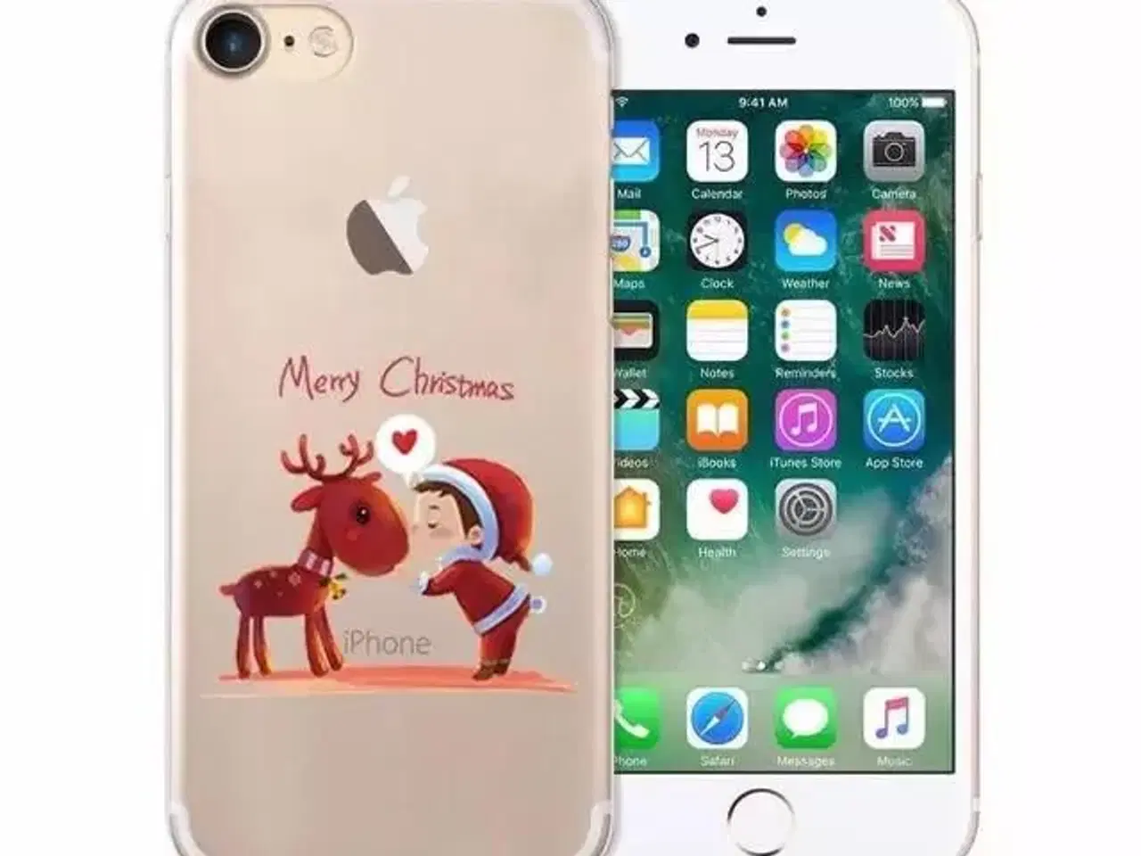 Billede 3 - Julecover iPhone 5 5s SE 6 6s SE 2020 7 8 7+ 8+