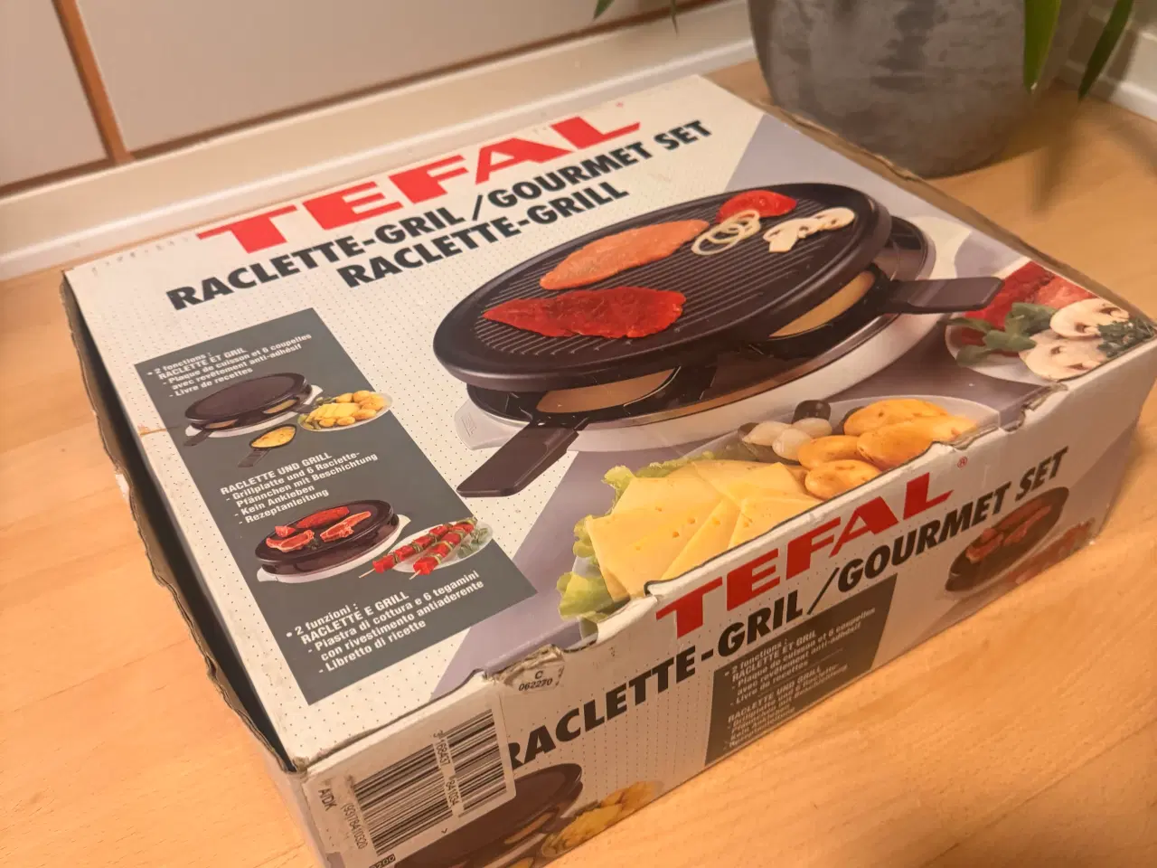 Billede 2 - Tefal Raclette-Grill Gourmet Set Raclette-Grill