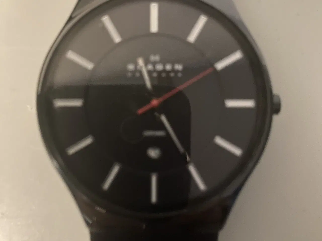 Billede 1 - Skagen ur med sort rem