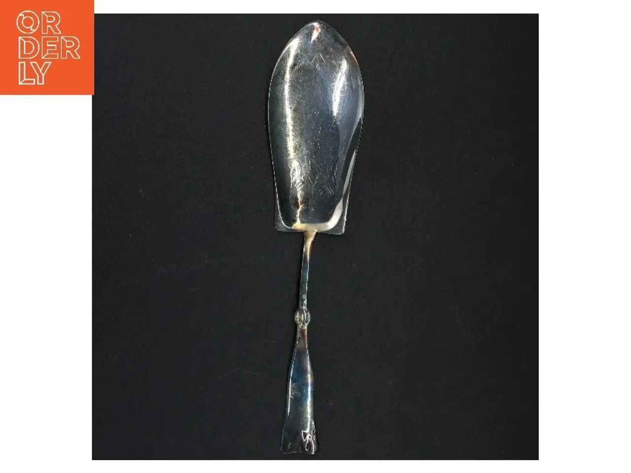 Billede 1 - Servering ske i sølv (str. 28 cm)