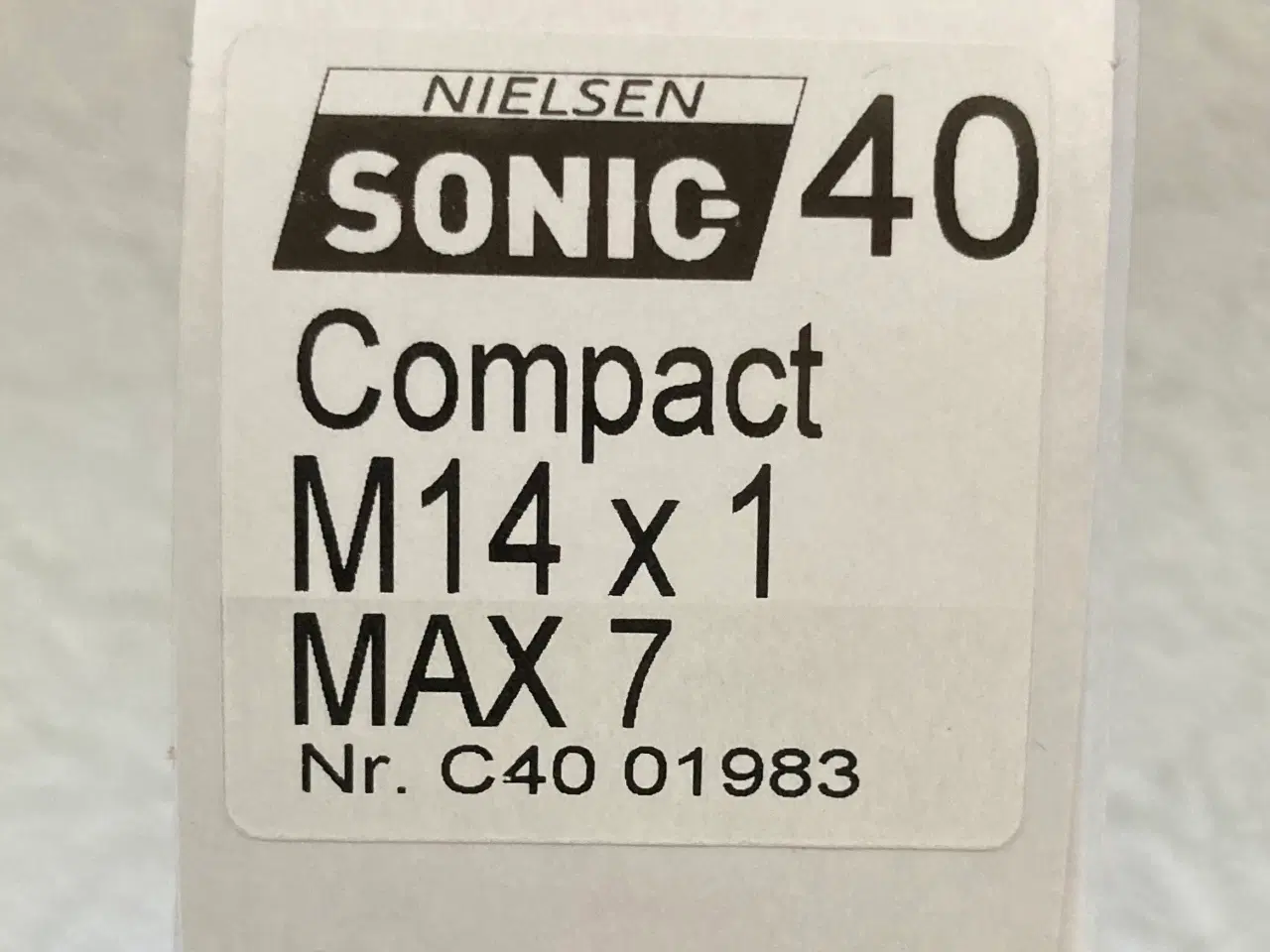 Billede 5 - Nielsen Sonic 40 Compact lyddæmper