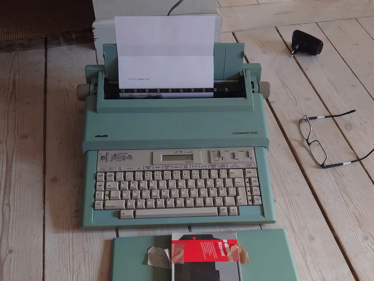 Billede 1 - Olivetti Danmark 2000 skrivemaskine 