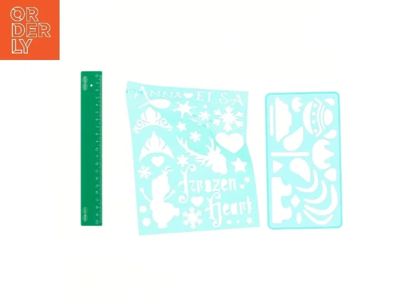 Billede 1 - Frozen skabeloner (str. 21,5x16,5 cm)