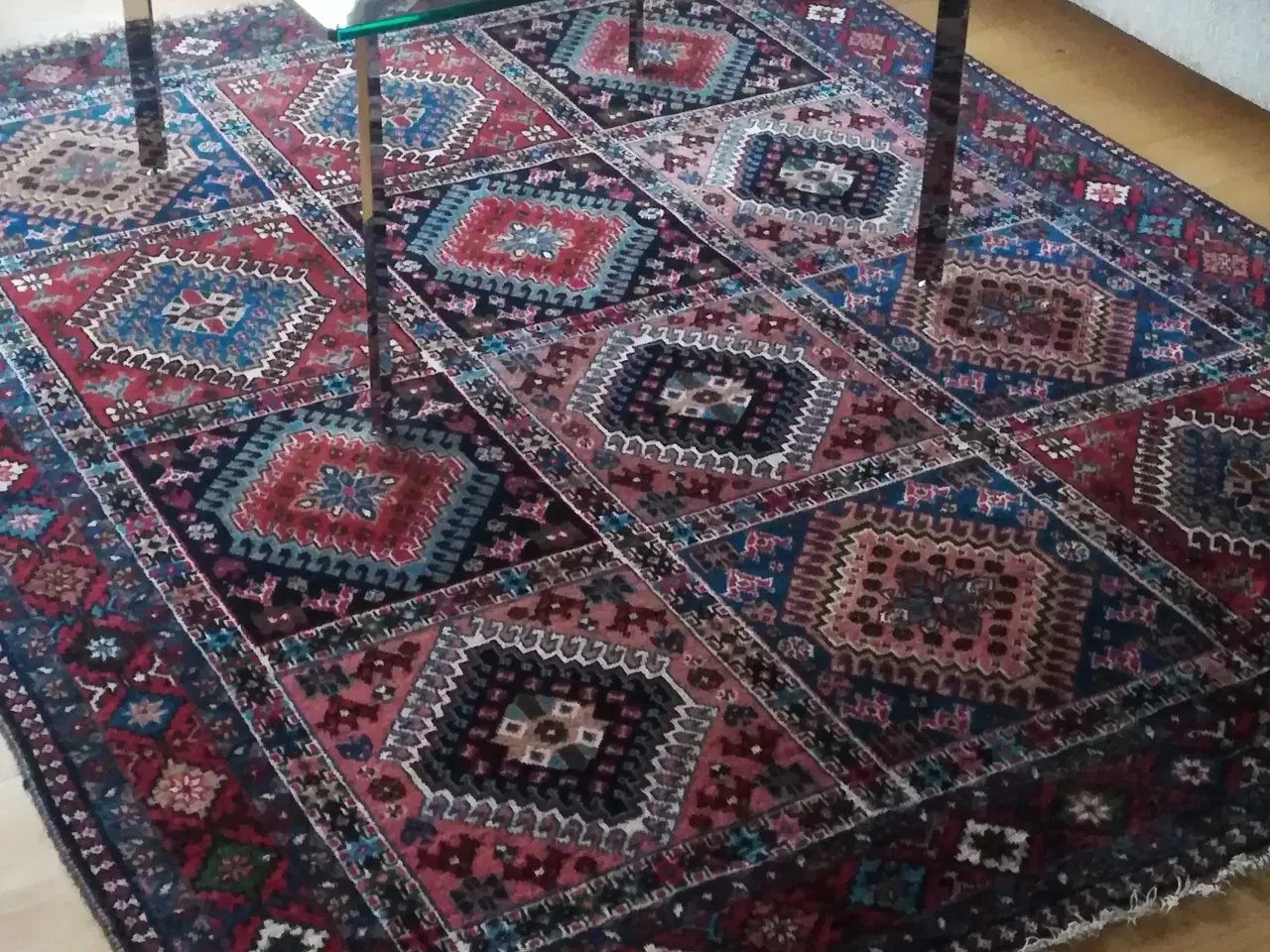 Billede 1 - Ægte håndknyttet persisk tæppe