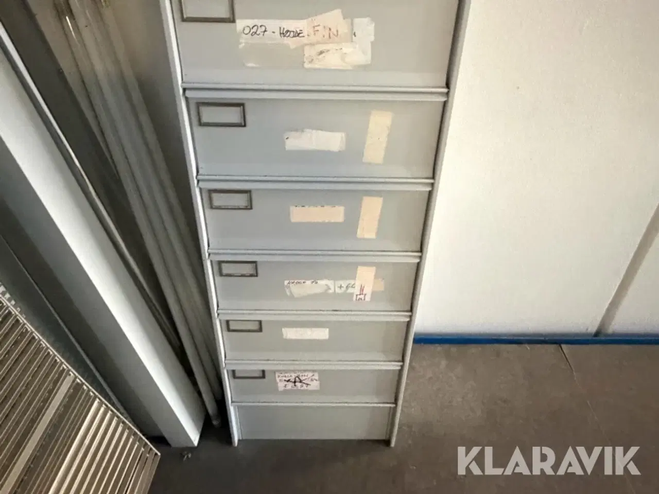 Billede 5 - Arkivskabe 10 skuffer 7 styk samlet lot