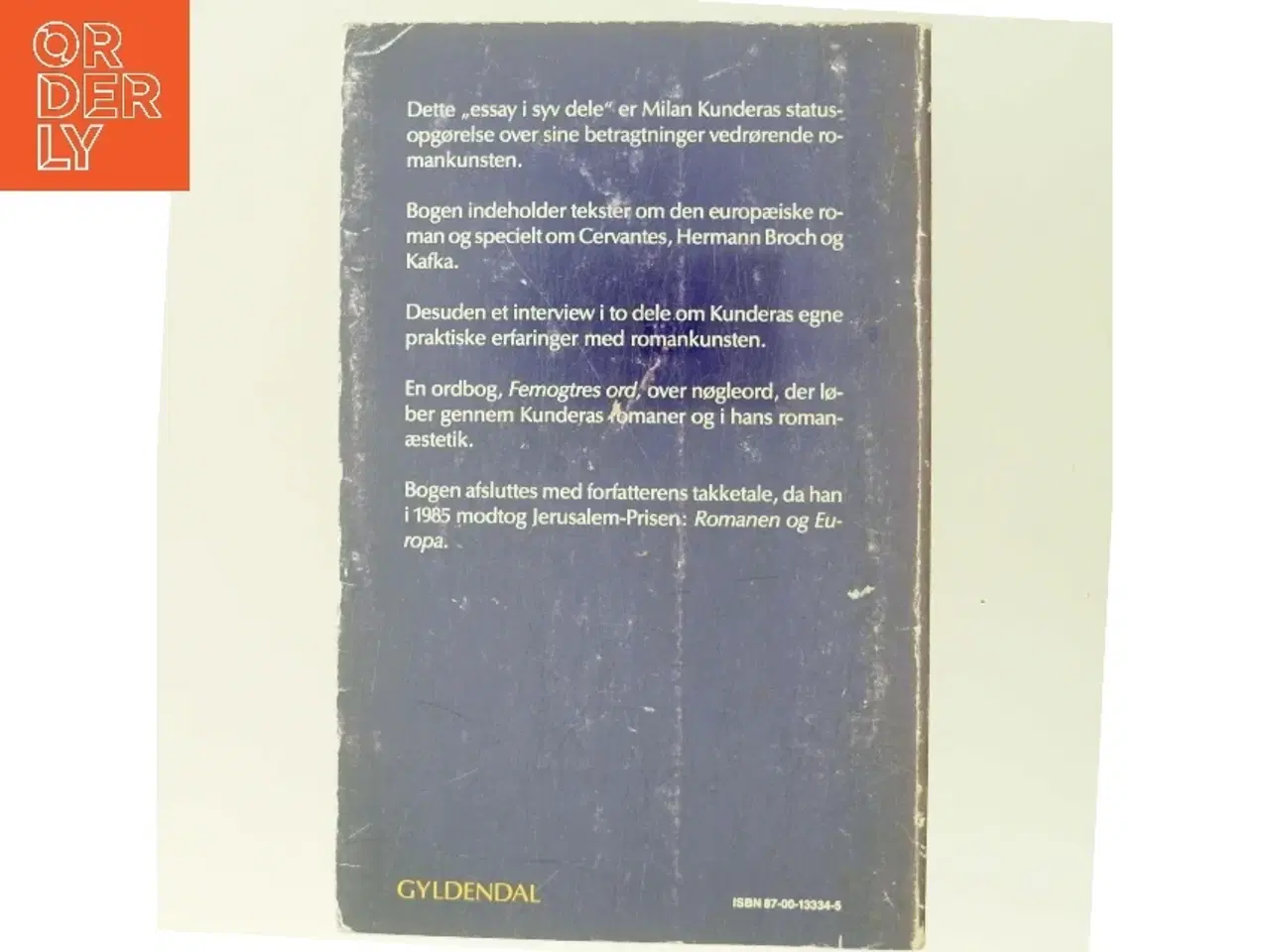 Billede 3 - Romankunsten af Milan Kundera (Bog)