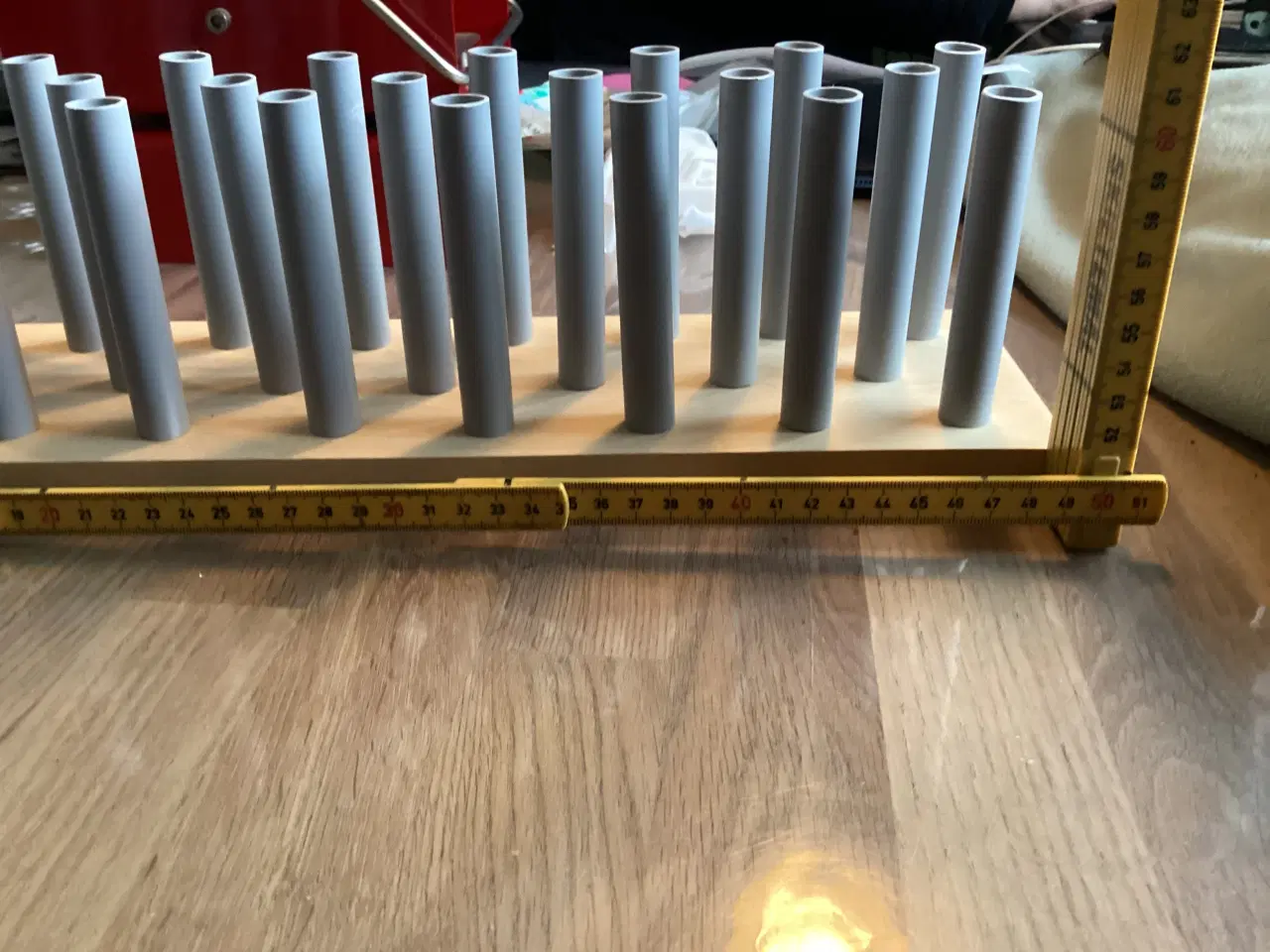 Billede 8 - Stor garnholder i træ