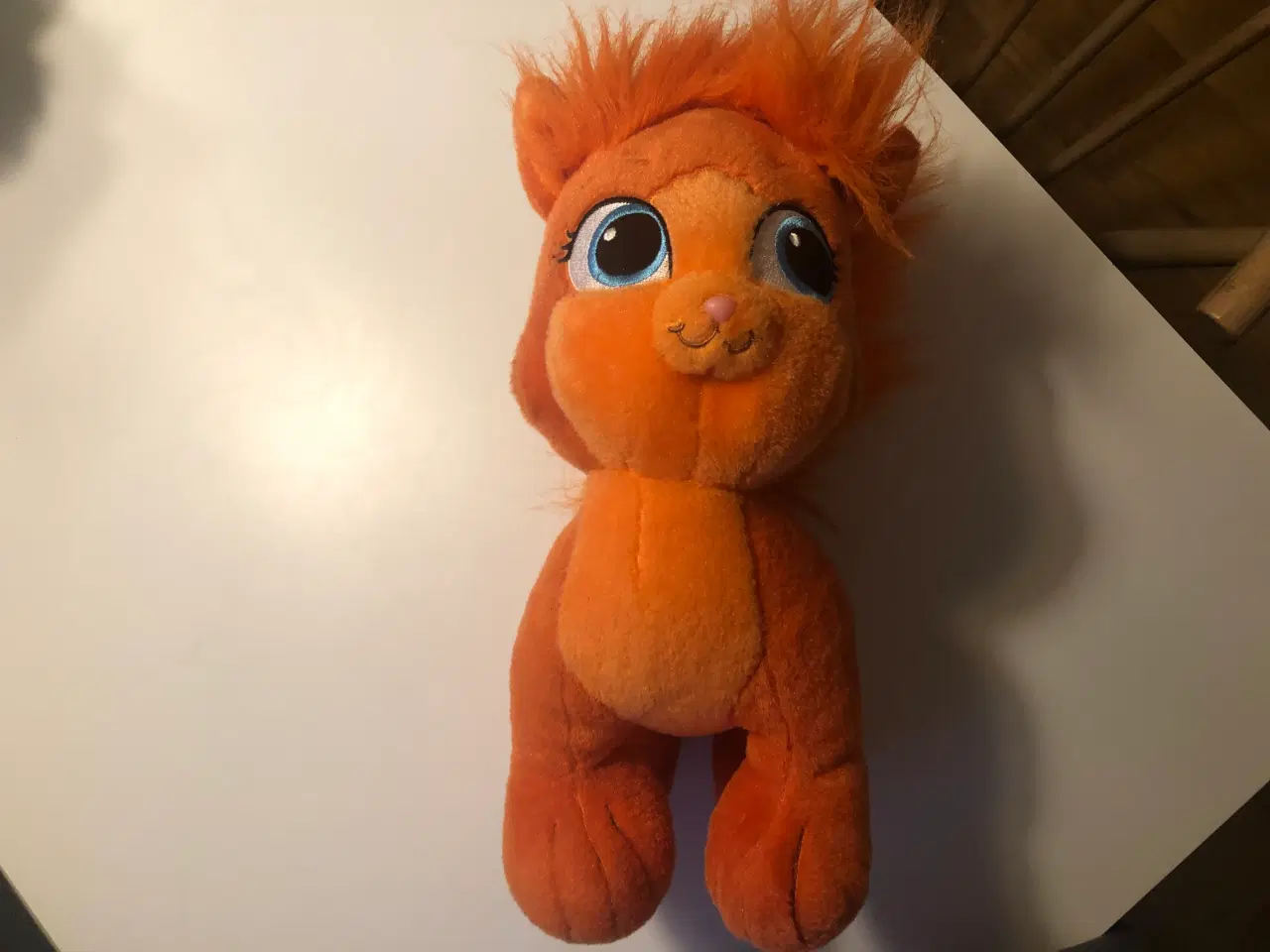 Billede 4 - Flot BuildABear bamse i orange