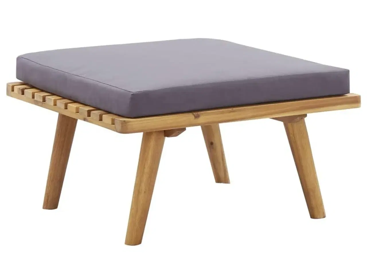 Billede 9 - Loungesæt til haven 5 dele massivt akacietræ