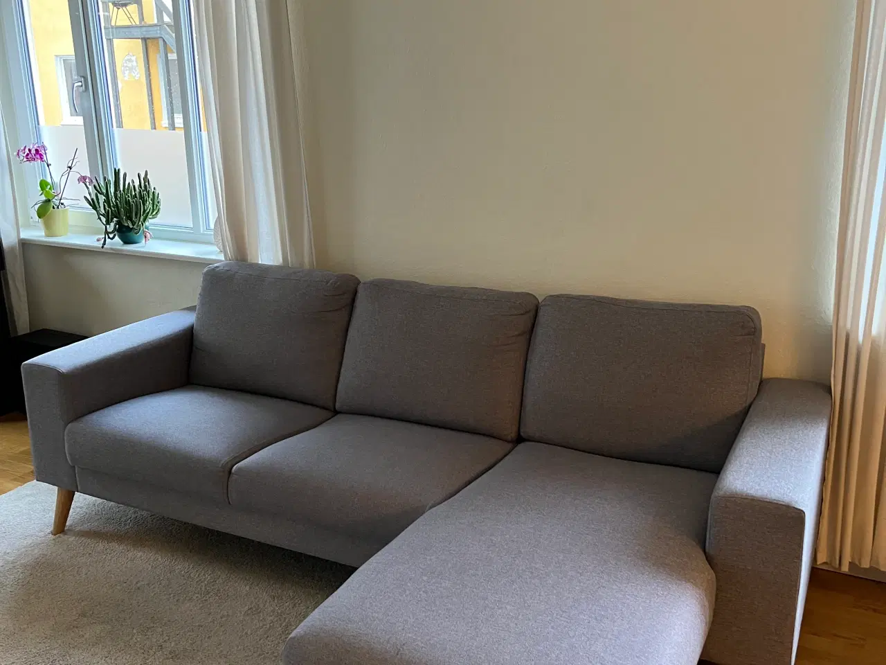 Billede 5 - Sofa med chaiselong 