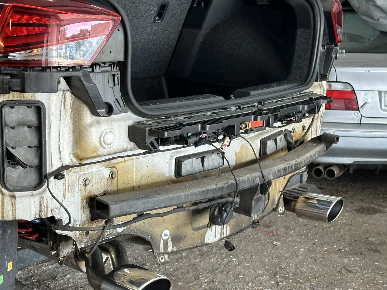 Billede 2 - Custom FOX Bagpotte Duplex 2x 90x140 + Reiger diff