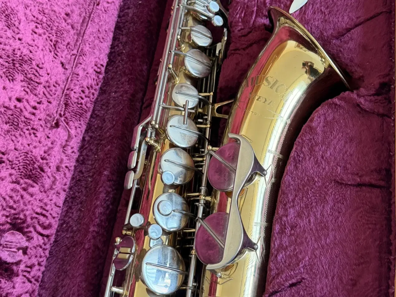 Billede 1 - Steyr Made in Austria dejlig Tenor saxofon