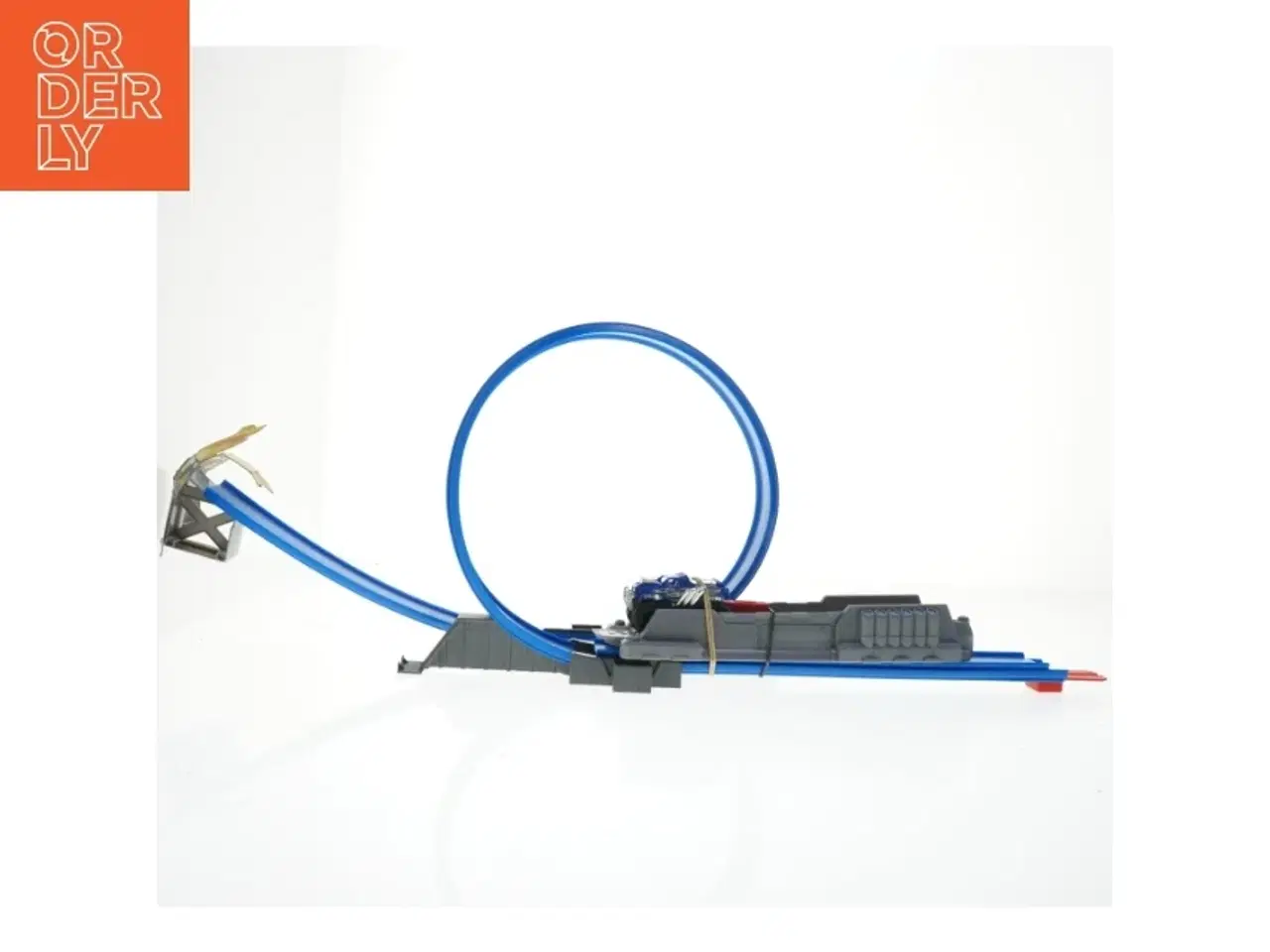 Billede 2 - Hot Wheels bilbane med loop (str. 62 cm)