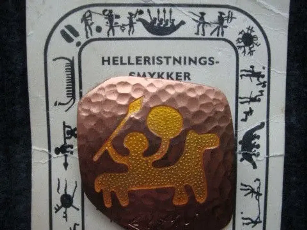 Billede 1 - Vikinge broche fra Helleristningssmykker,  MEKA