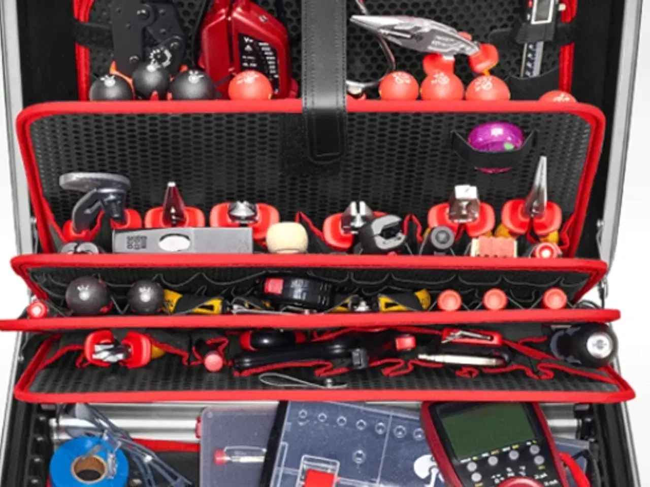 Billede 1 - Værktøjssæt Elektro Meister pro + værktøjstrolley