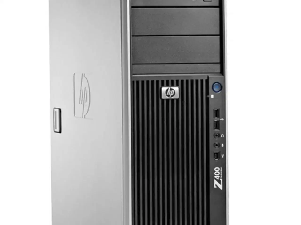 Billede 1 - HP Z400 WorkStation - Intel Xeon W3565 3,2GHz 160GB SSD + 500GB HDD 8GB - Nvidia Quadro K2200 Win 10 Pro