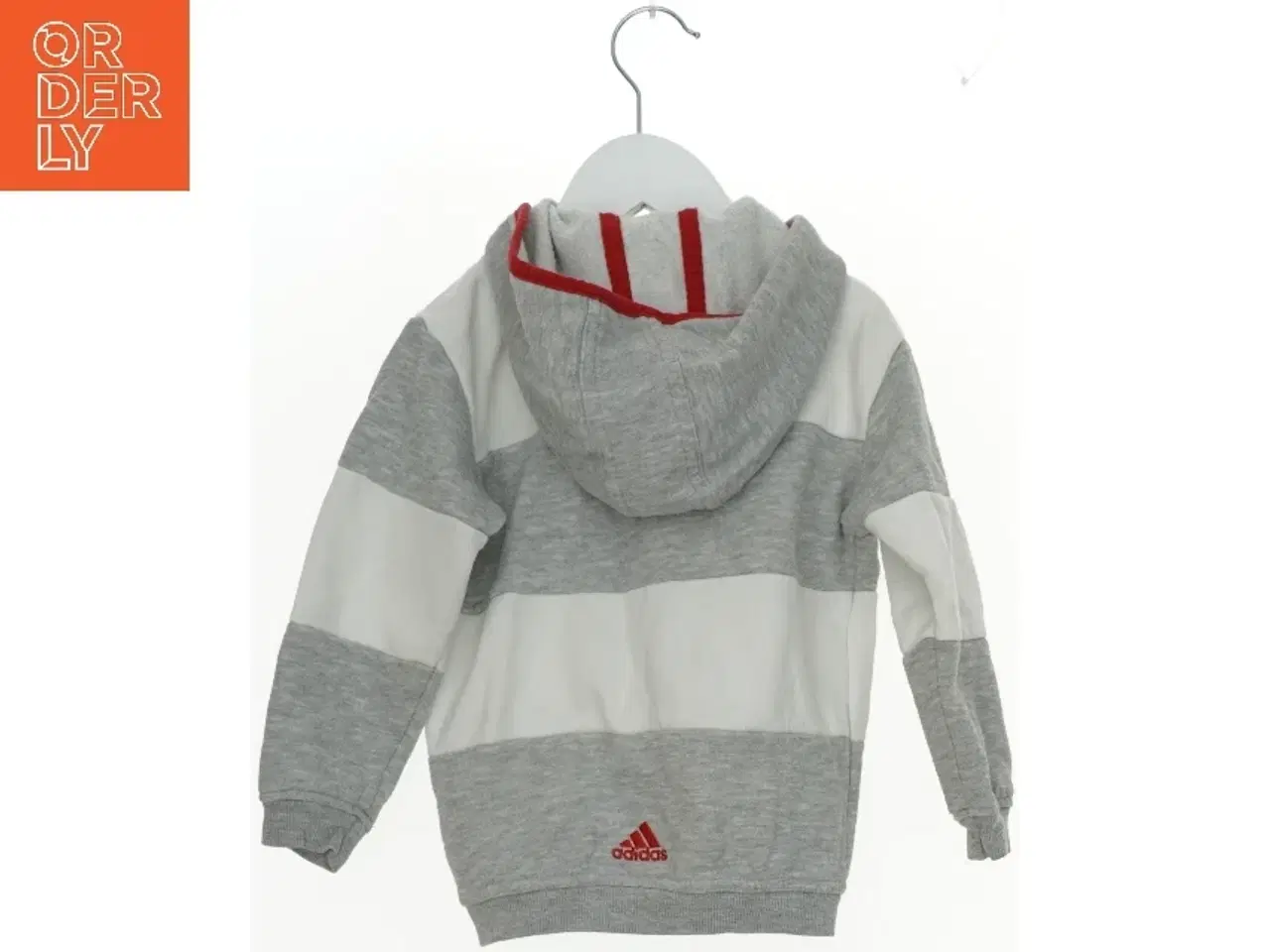 Billede 2 - Grå og Hvid Hættetrøje fra Adidas fra Adidas (str. 98)