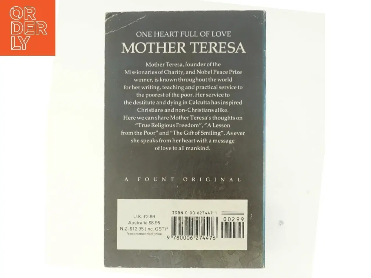 Billede 3 - One Heart Full of Love af Mother Teresa, Mother Teresa of Calcutta (Bog)