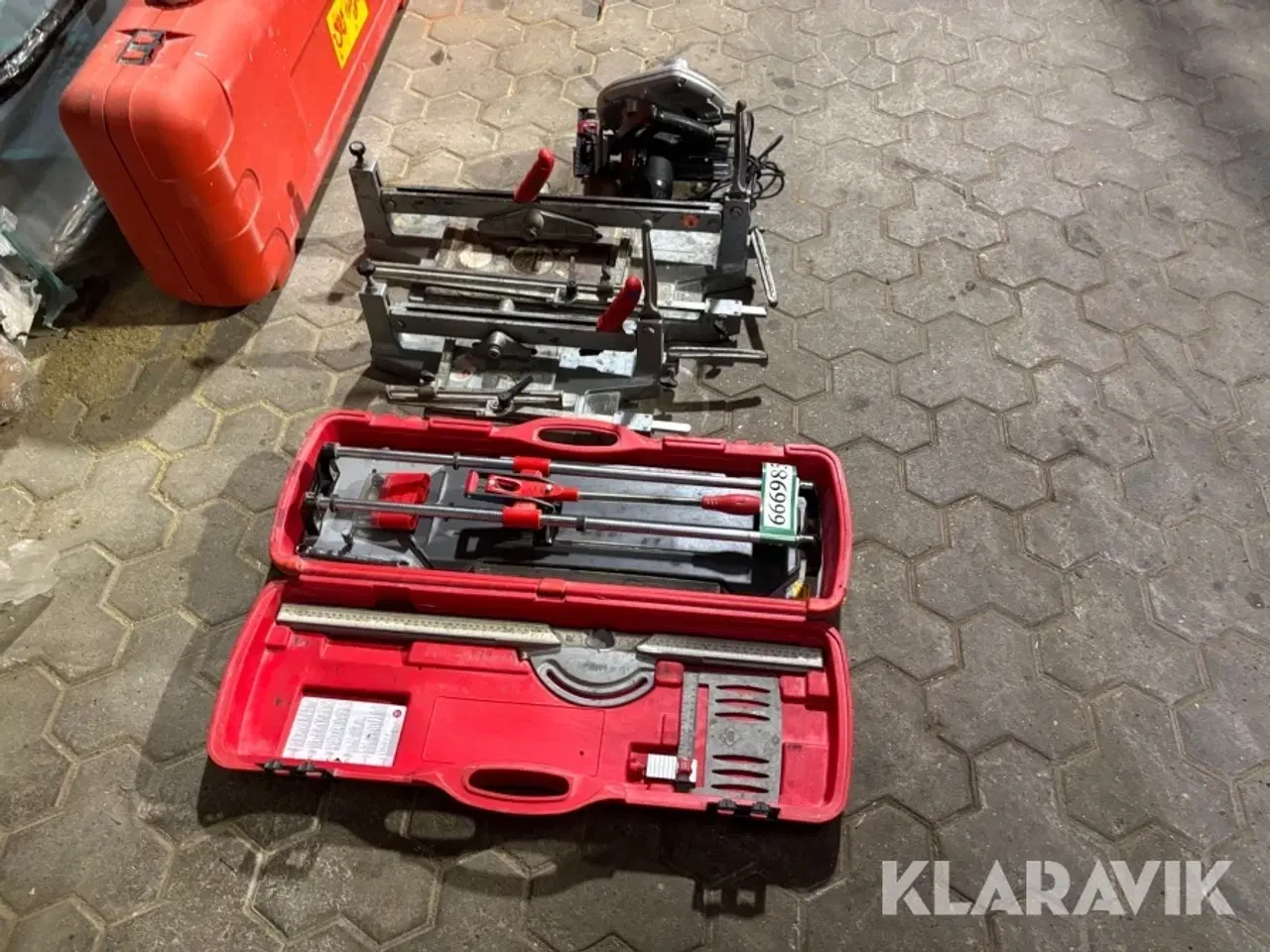 Billede 4 - Fliseskærer + rundsav Robi/Montolit/Skilsaw 3 styk