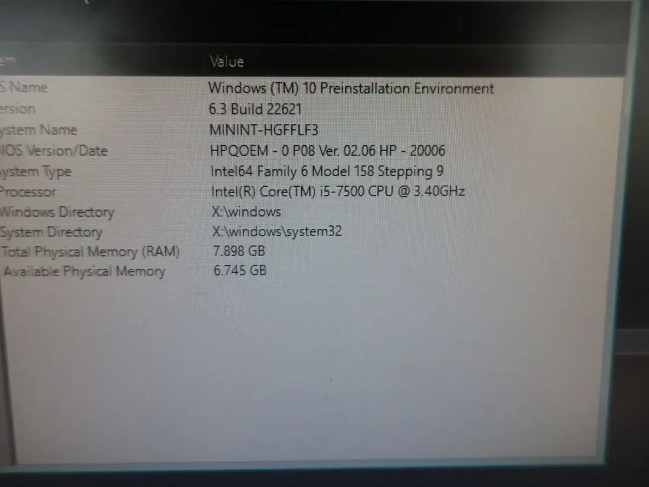 Billede 3 - HP 22" skærm L2208w (PC medfølger ikke)